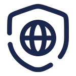 Shield Network SVG Icon